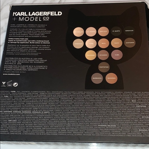 Model Co + Karl Lagerfeld Warm Nude Eyeshadow - Picture 8 of 16
